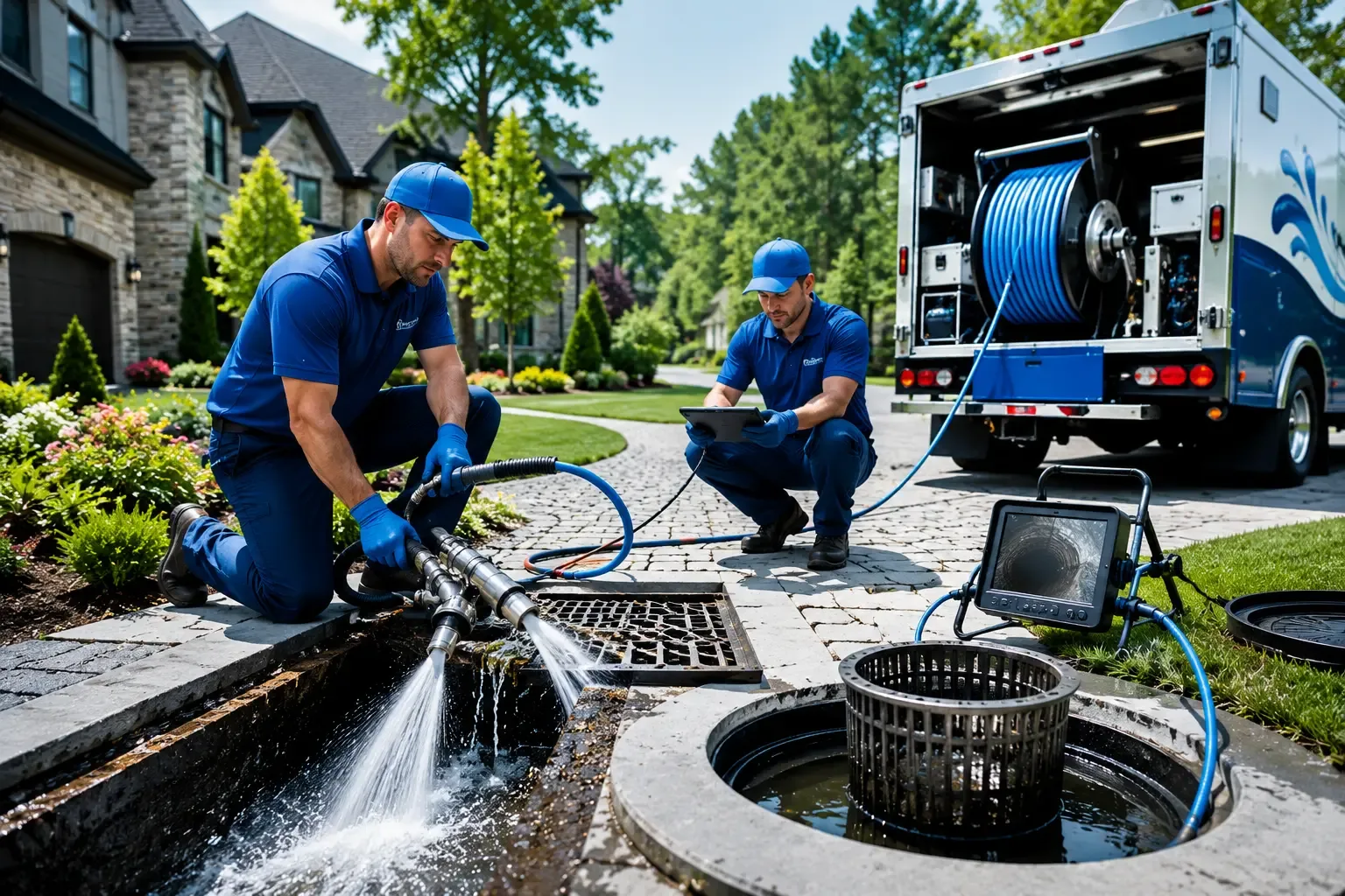 Local outdoor drain cleaning professionals in Freer, TX