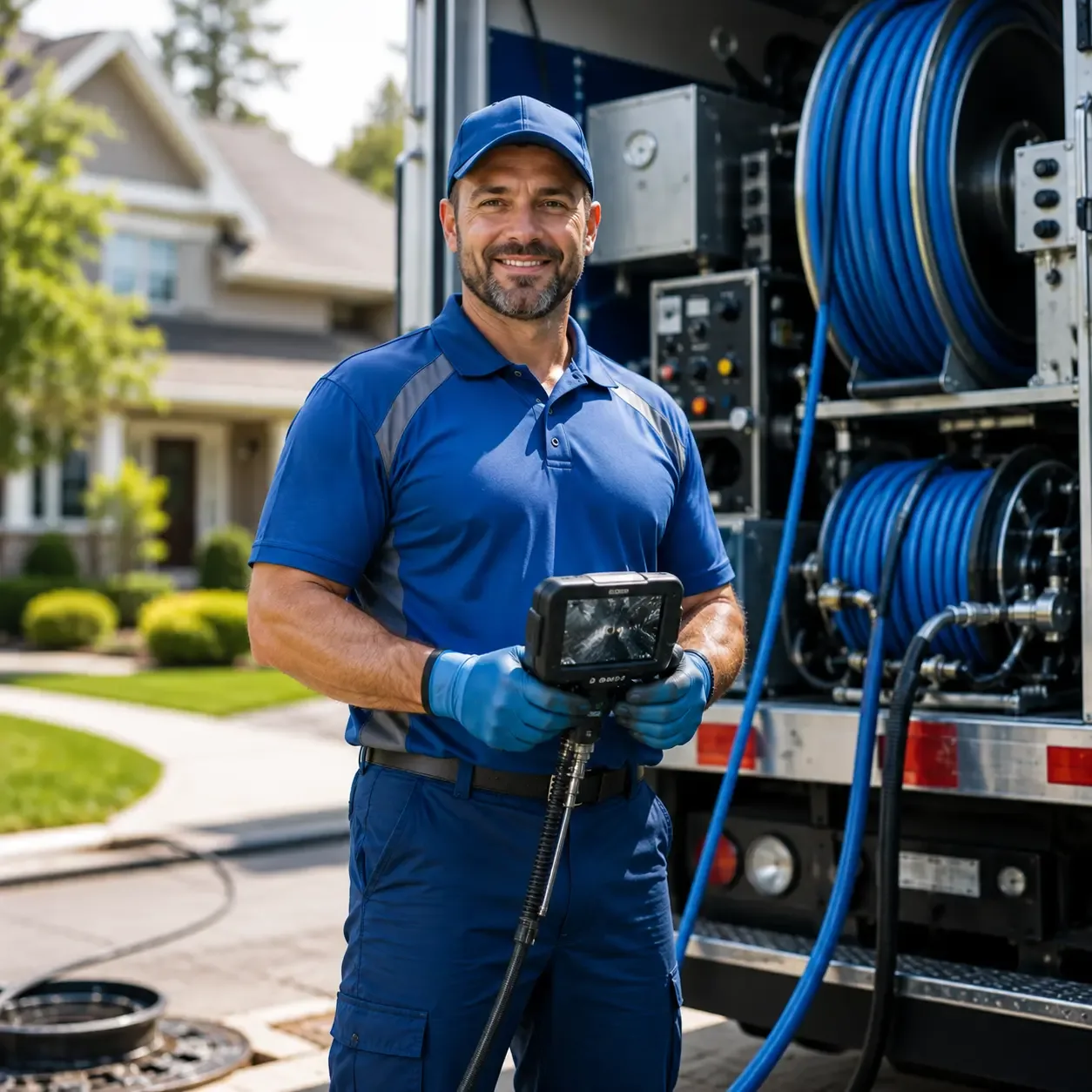 Local outdoor drain cleaning specialists in Freer, TX